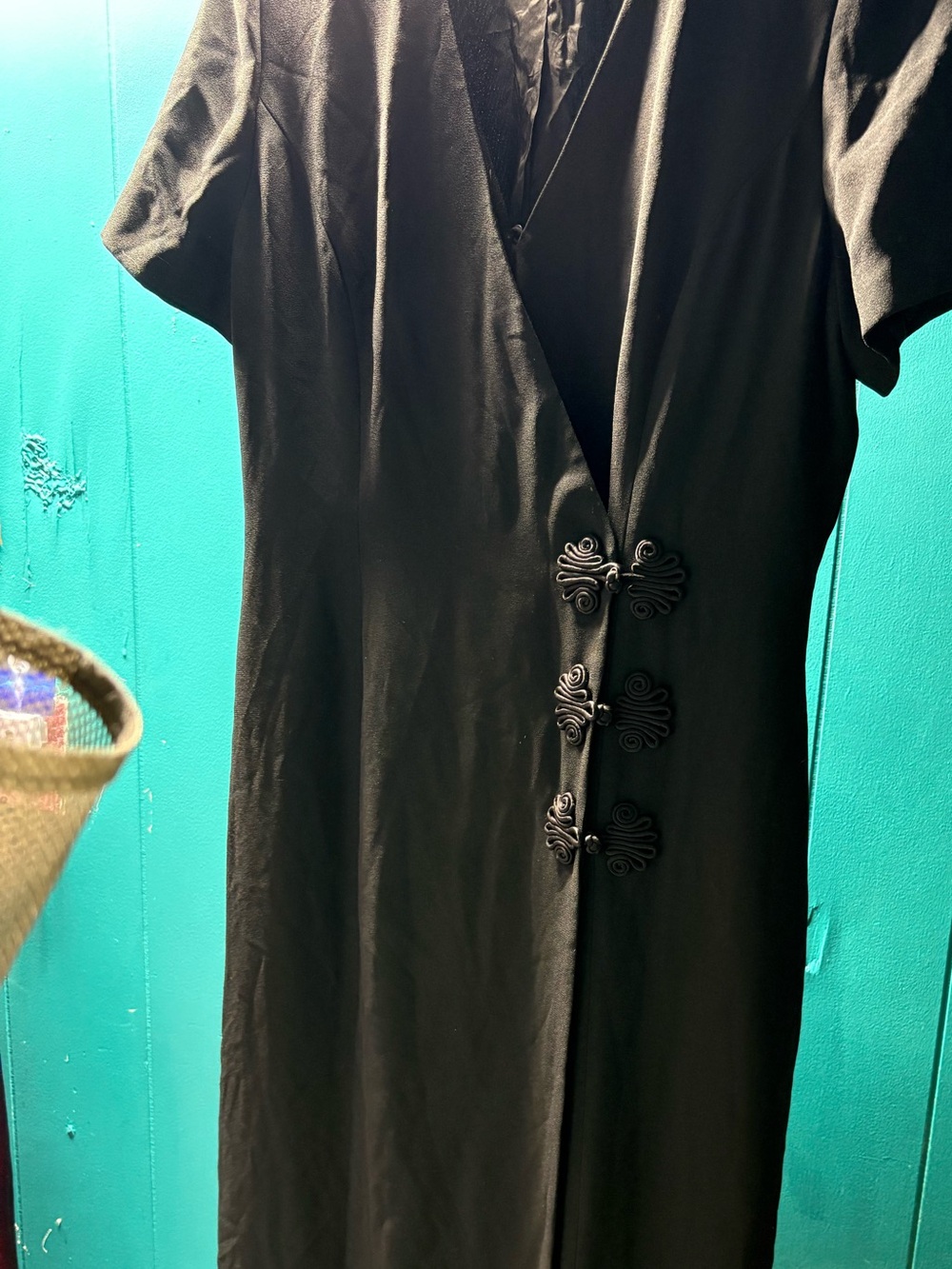 Maggy London vintage black evening dress